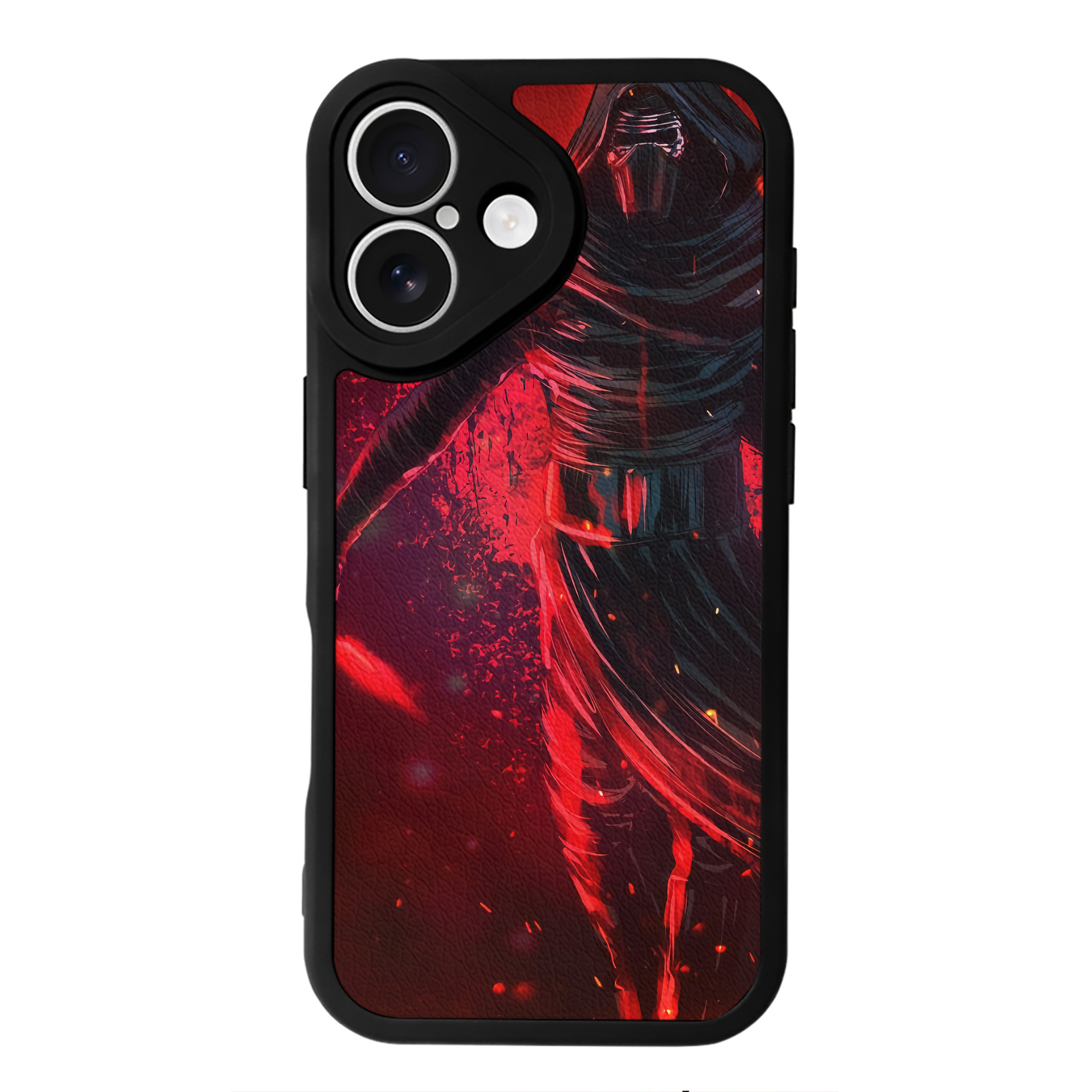 （画像用） スター・ウォーズ Star Wars 【iPhone 16シリーズ対応】シリコンスマホケース（レザー調） 材質：シリコン